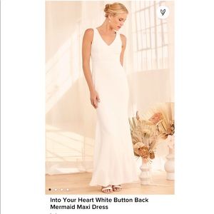 Lulus White Maxi Dress